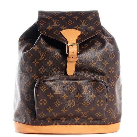 louis vuitton monogram montsouris backpack.